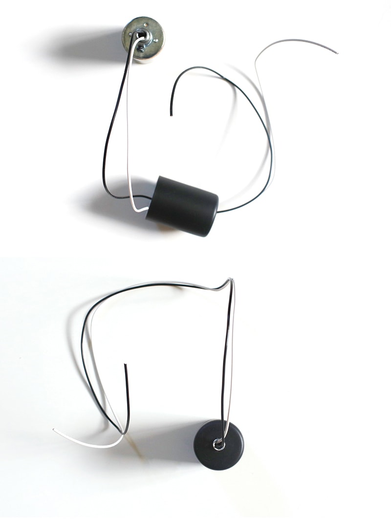 DIY 2-Light Sputnik Chandelier - See how easy it is to create and customize this mid-century modern light fixture! MountainModernLife.com