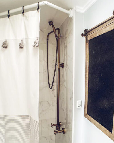 Farmhouse Camper Bathroom