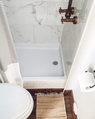 Farmhouse Camper Bathroom