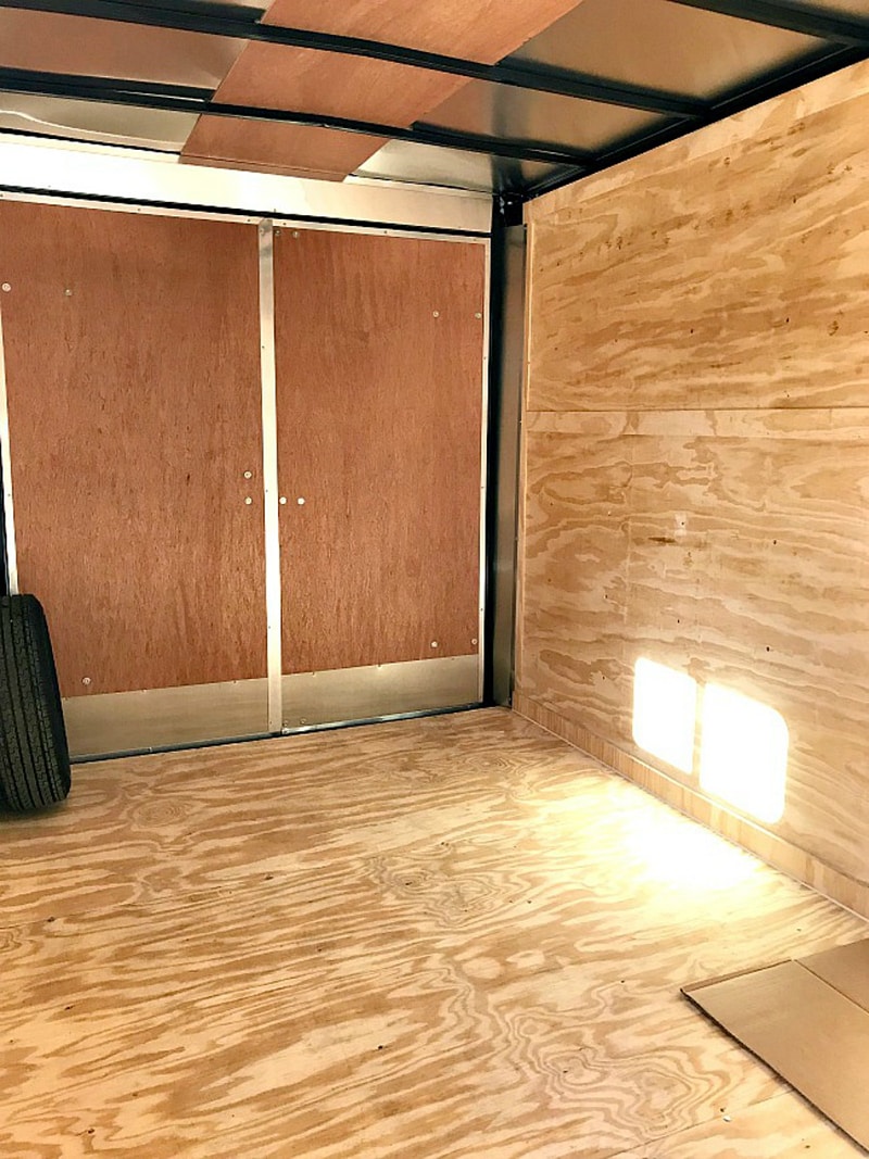 Cargo Trailer Camper Conversion from @ChatfieldCourt