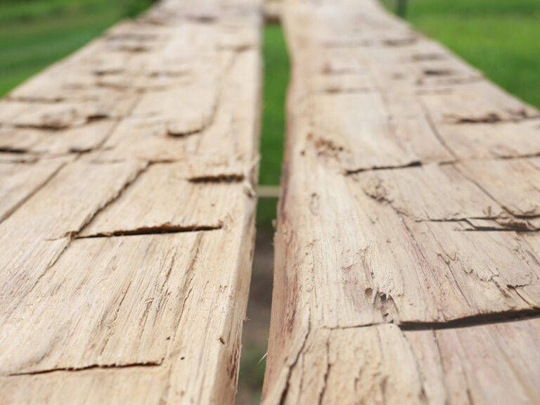 Incorporating history into our RV with handhewn Barnwood