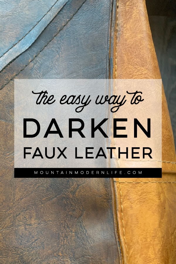 color faux leather