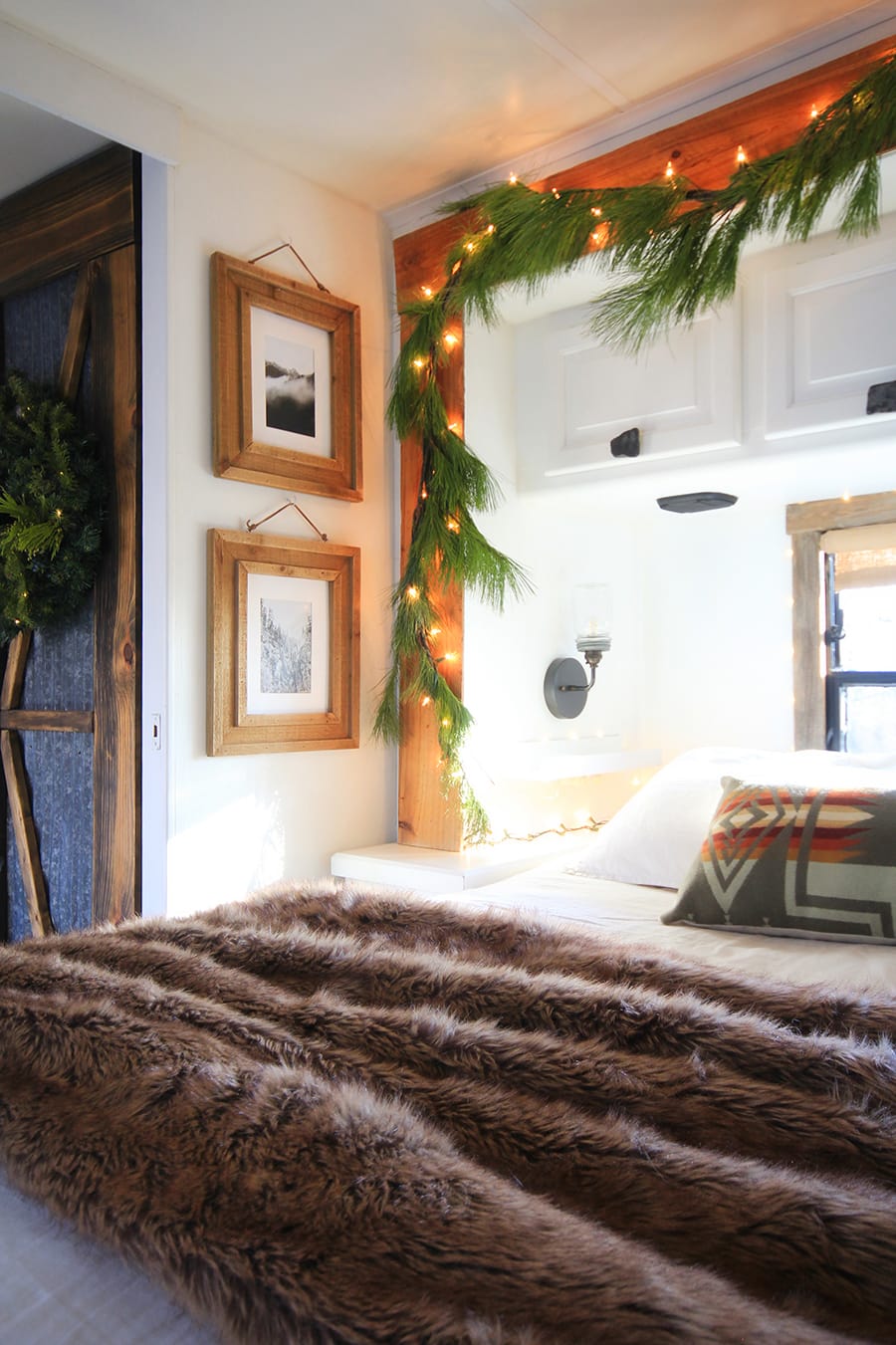 Renovated RV Christmas Tour from MountainModernLife.com 