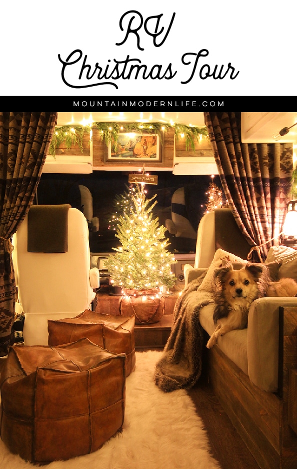 Renovated RV Christmas Tour