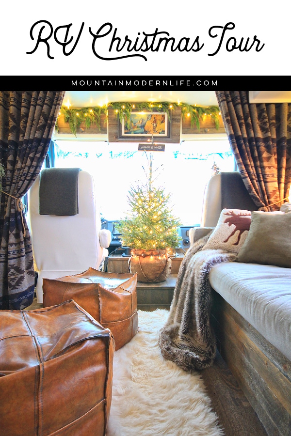 Renovated RV Christmas Tour