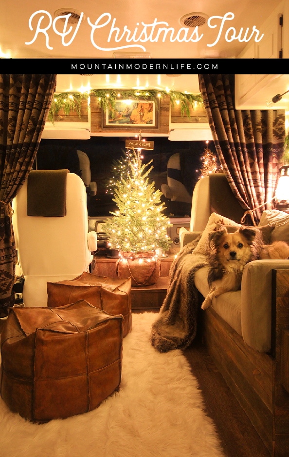 Renovated RV Christmas Tour