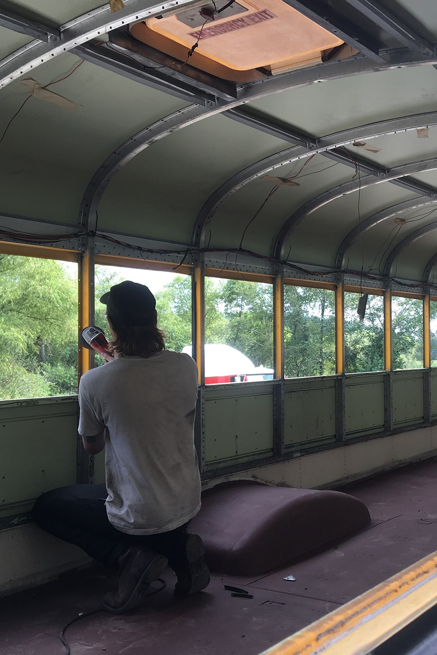 remodeling school bus @happyhomebodies