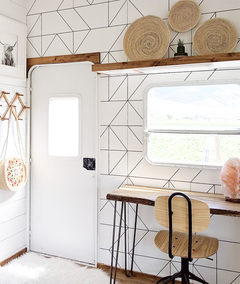 modern rv office inspiration