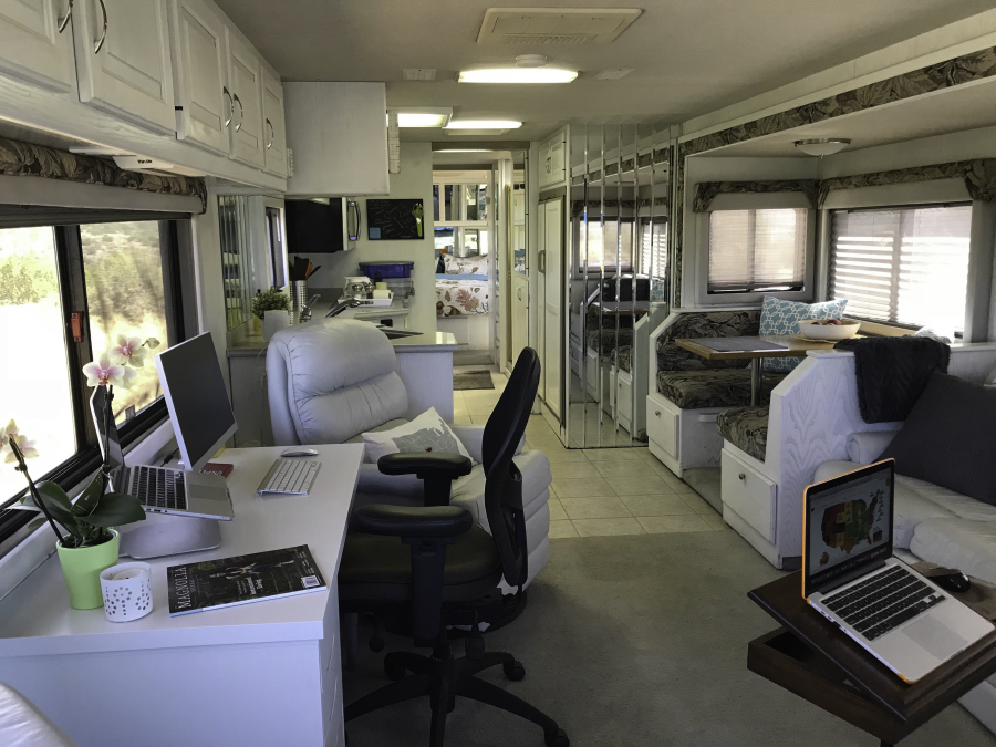 RV reno before photo