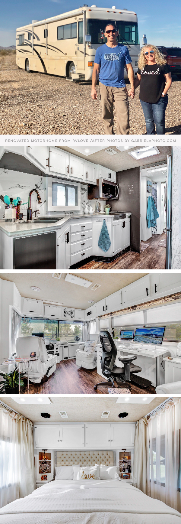 Motorhome Remodel featuring RVLove