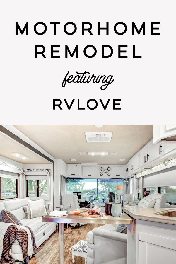 Motorhome Remodel featuring RVLove