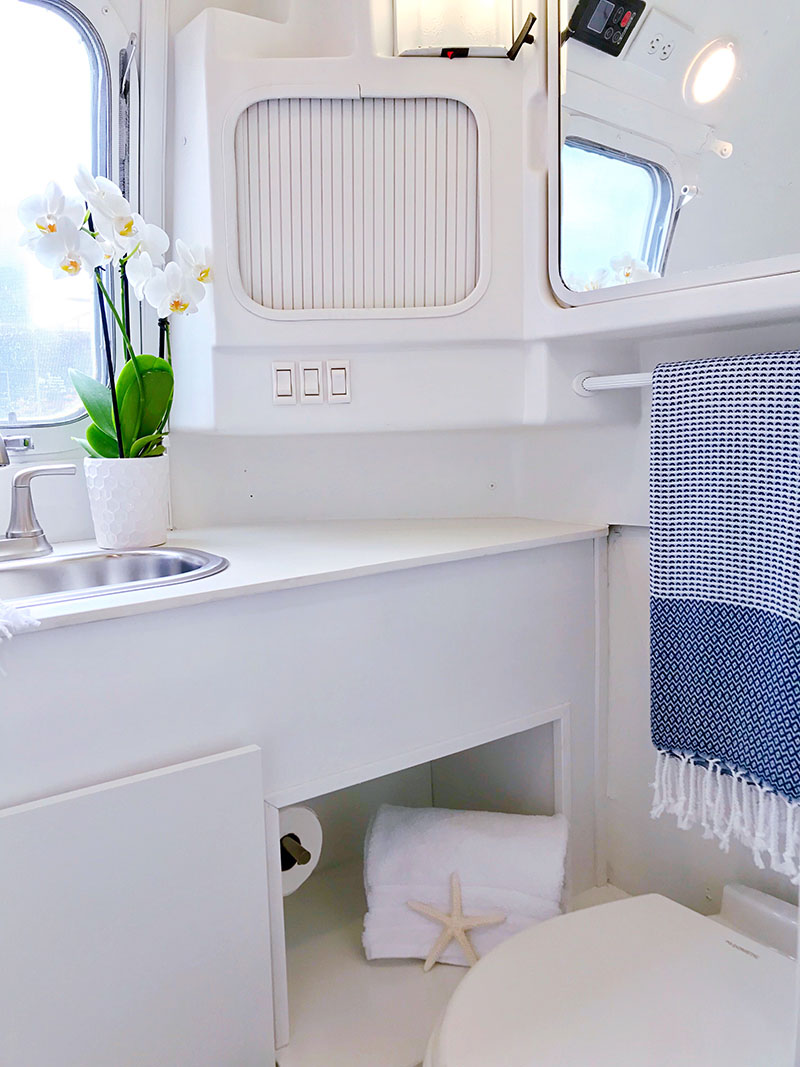 nautical airstream bathroom