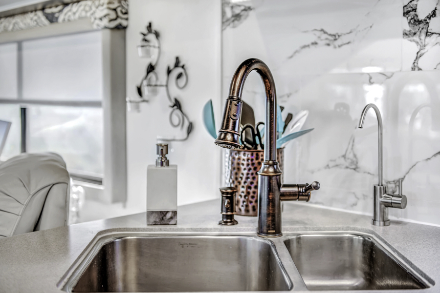 updated motorhome kitchen