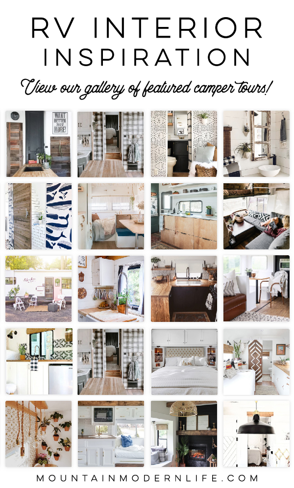 RV Tours: Camper Interior Inspiration