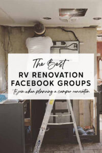 RV renovating Facebook Groups