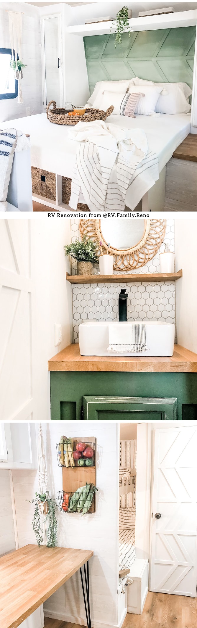 Modern Farmhouse-inspired RV renovation