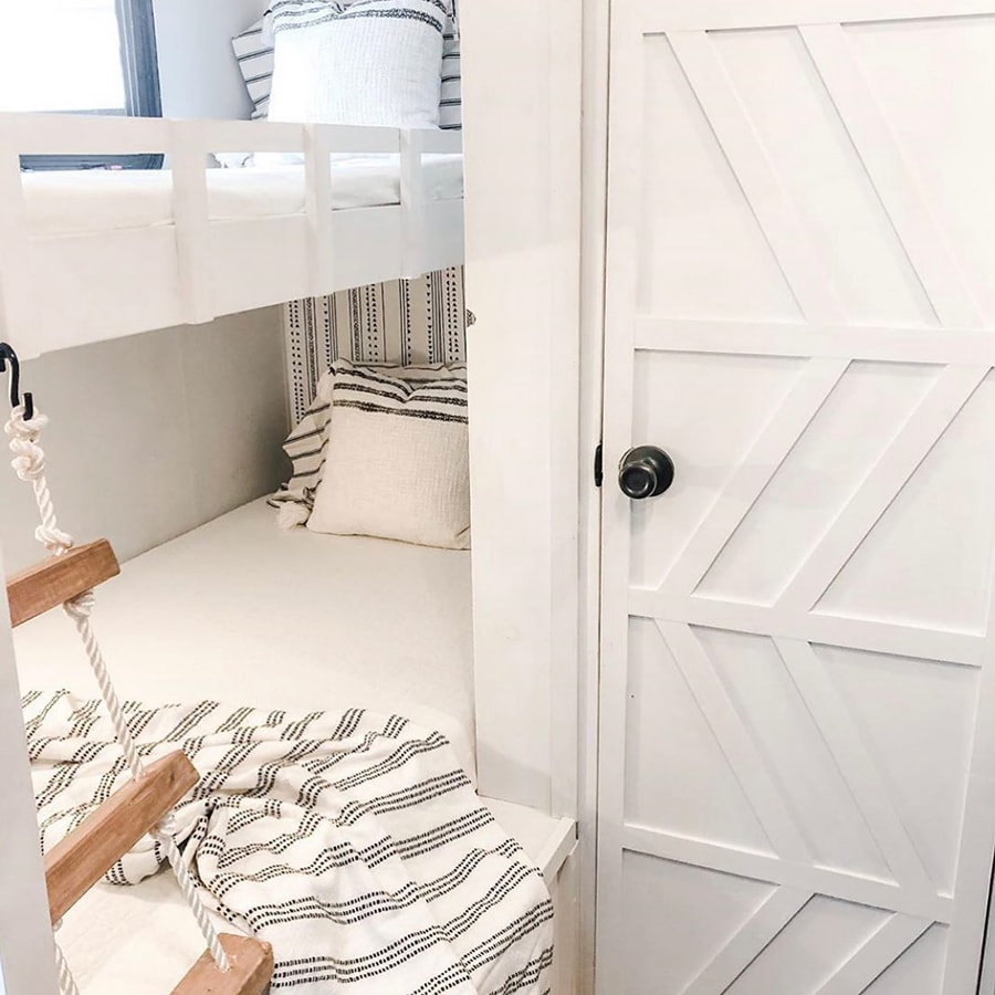 modern farmhouse RV interior