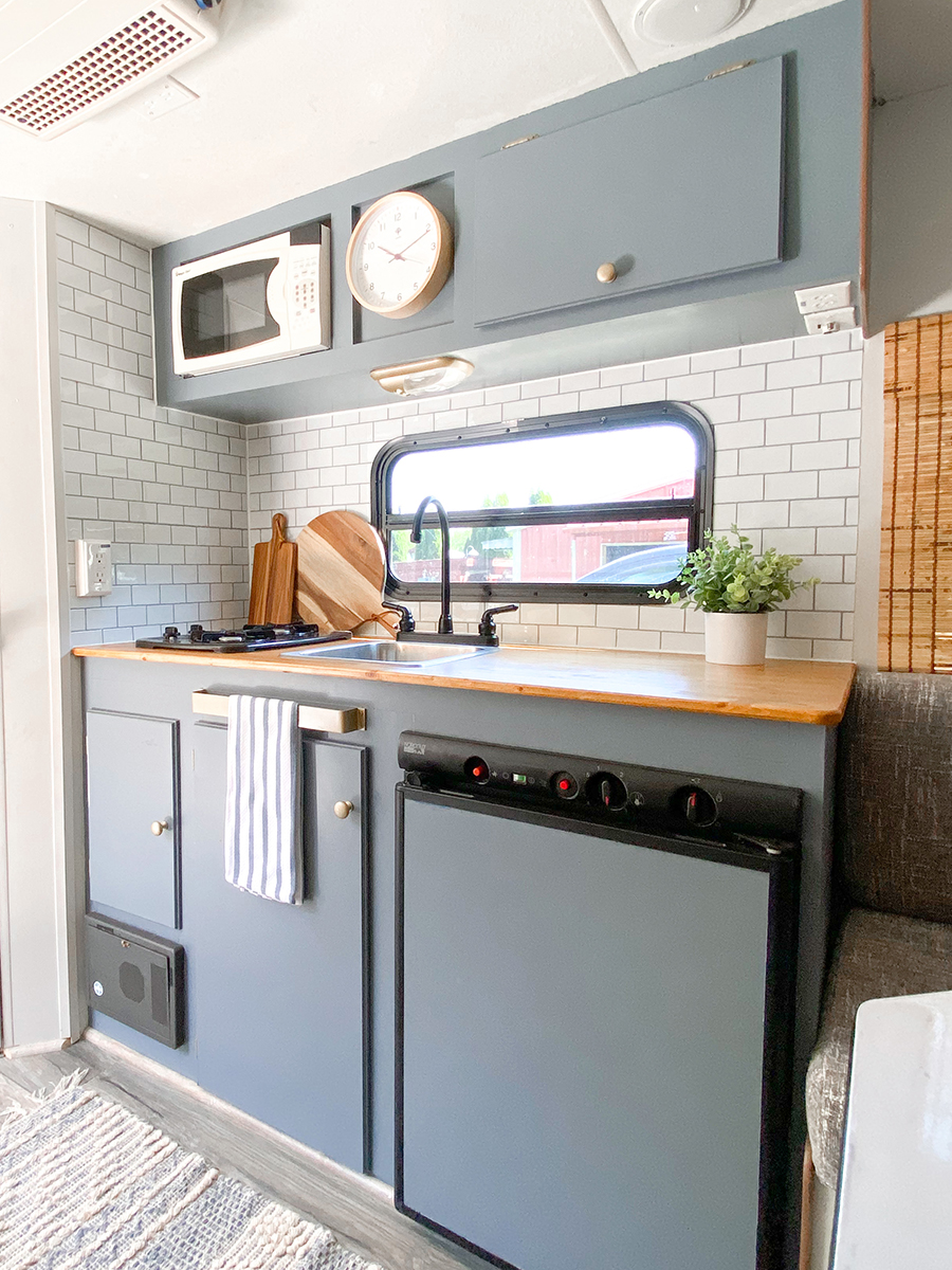 updated camper interior