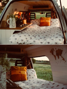 vintage inspired van conversion