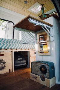 van conversion interior