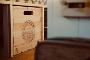 storage inside tiny van