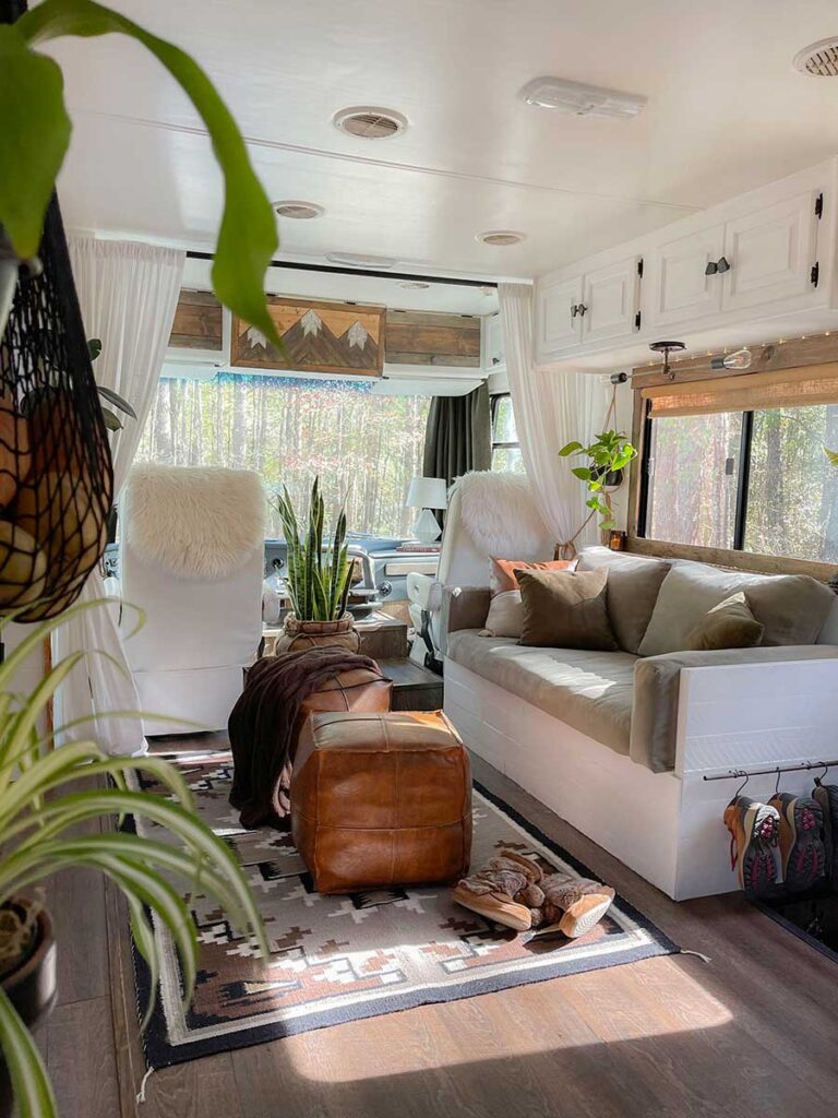 plant filled RV