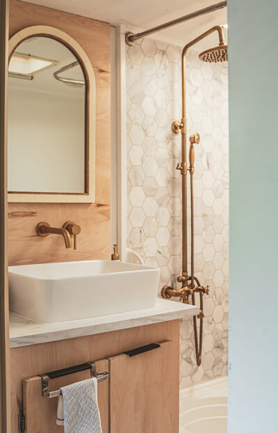 modern bathroom remodel