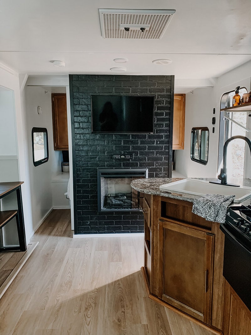 See how these RV flippers transformed a travel trailer in only 4 weeks!