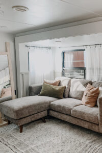 remodeled travel trailer