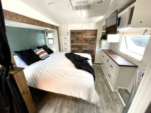 RV bedroom renovation