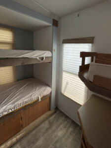 RV bunkbeds before