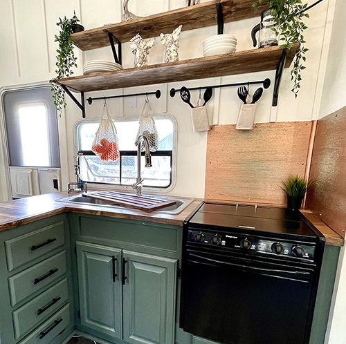 modern 5th wheel renovation