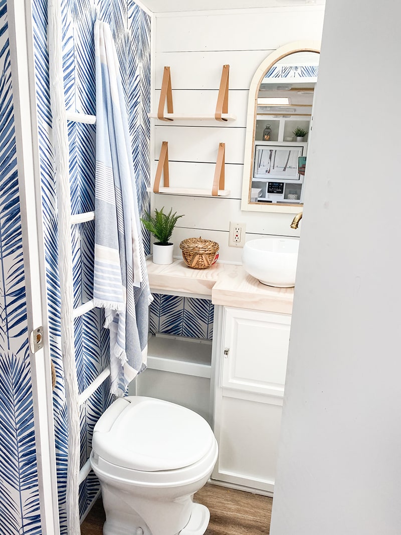 Tour this coastal RV renovation inspired by Charleston, SC