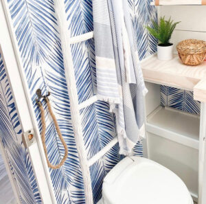 coastal RV bathroom