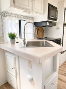 RV kitchen renovation
