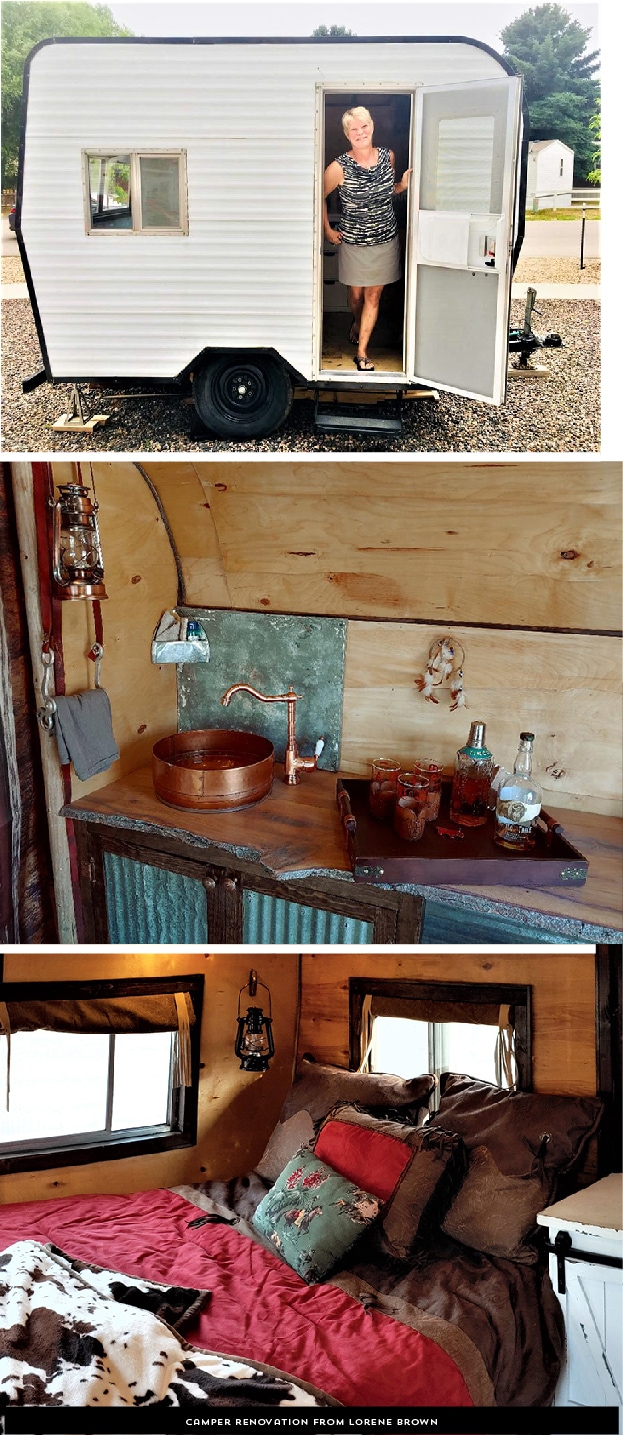 This tiny western camper will transport you to another time and place!