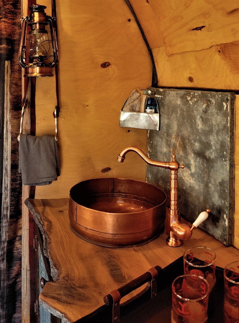 This tiny western camper will transport you to another time and place!