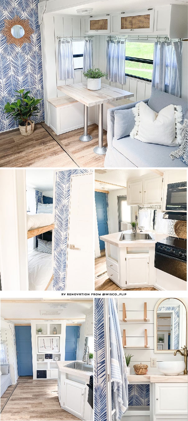 Tour this coastal RV renovation inspired by Charleston, SC