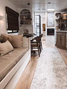 renovated motorhome interior