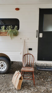 painted camper exterior
