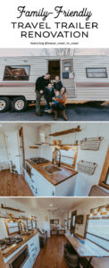 renovated travel trailer