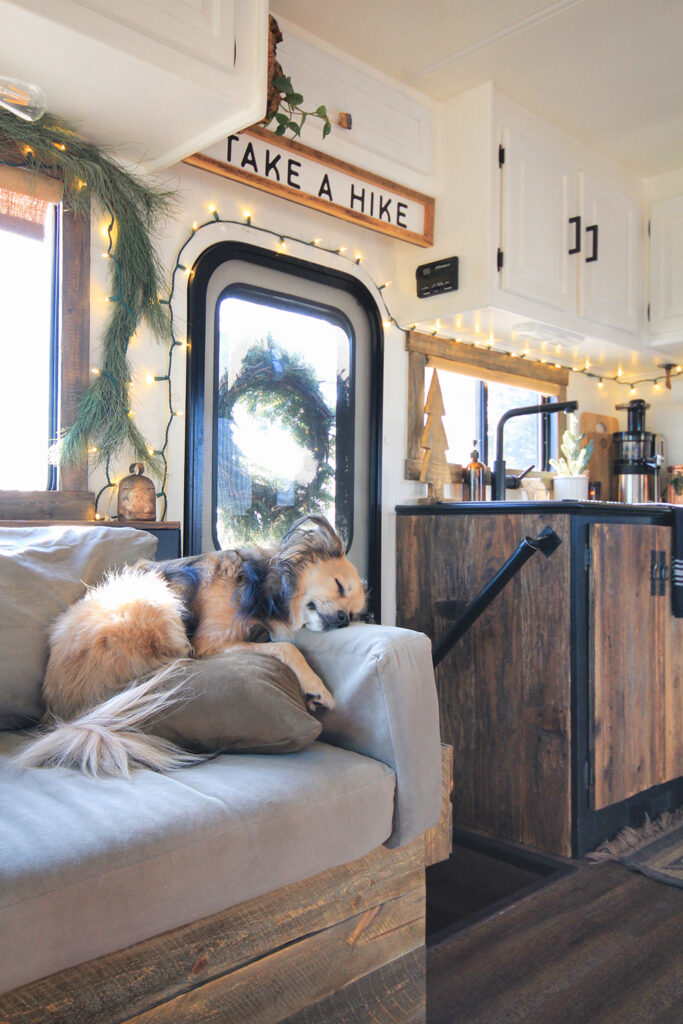 RV holiday decorating