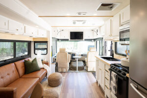 modern motorhome renovation