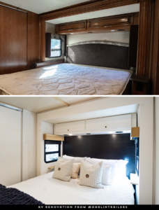 modern motorhome renovation