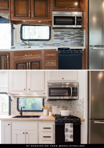 modern motorhome renovation