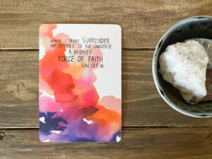 Gabby Bernstein card from Super Attractor Card Deck