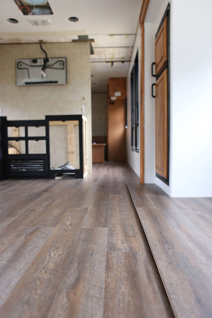 replace RV flooring