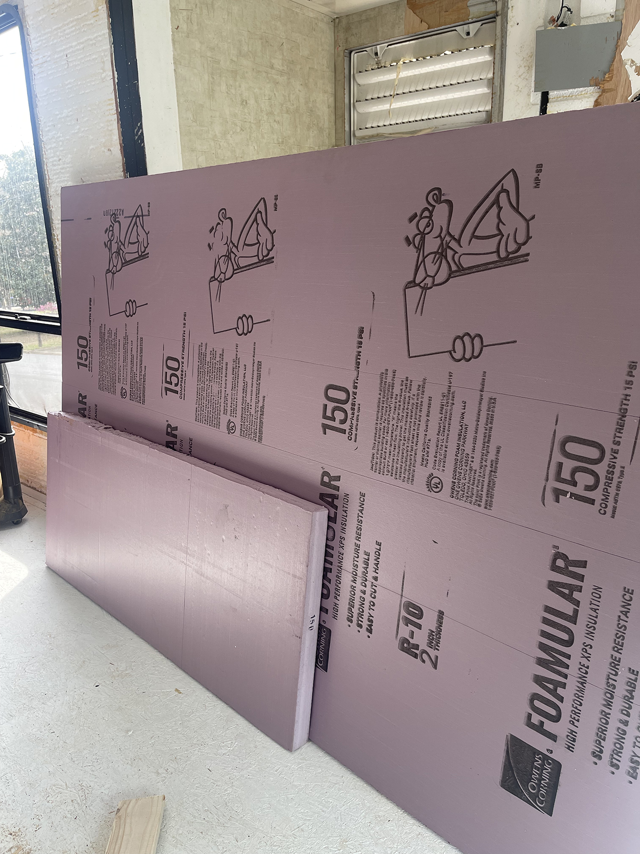 Tiffin Motorhome Renovation Progress