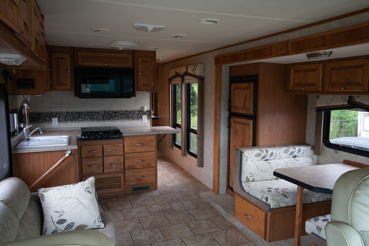tiffin allegro motorhome before renovation