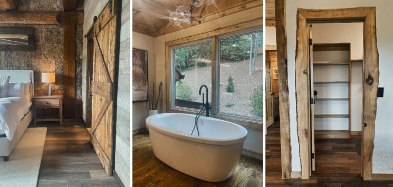 rustic mountain modern interiors from Blue Ridge Mountains Parade of Homes